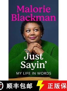 【3-4周达】Just Sayin': My Life In Words [9781529118674]
