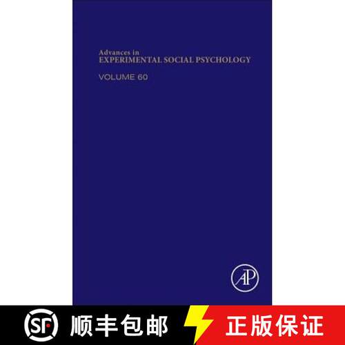 【3-4周达】精装 Advances in Experimental Social Psychology: Volume 60 [9780128171691]