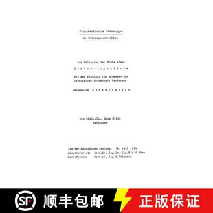 【3-4周达】Nichtstationare Stroemungen in Unterwasserstollen [9783662232385]