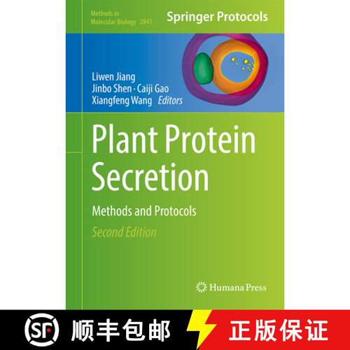 【3-4周达】精装 Plant Protein Secretion : Methods and Protocols (Second Edition 2024) [9781071640586]