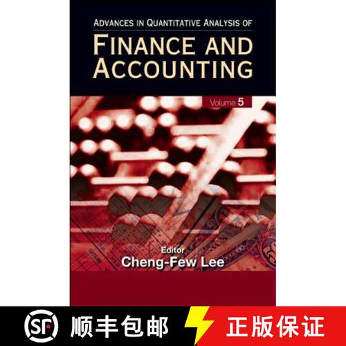【3-4周达】精装 Advances in Quantitative Analysis of Finance and Accounting (Vol. 5) [9789812706287]