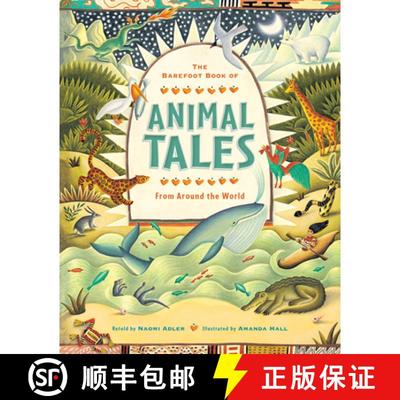 【3-4周达】The Barefoot Book of Animal Tales [9781782853961]