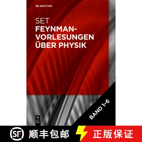 【3-4周达】精装 Feynman–Vorlesungen über Physik [9783110355468]