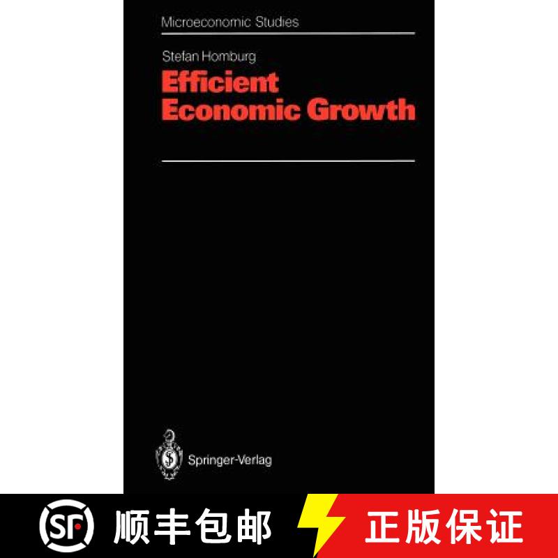 【3-4周达】Efficient Economic Growth [9783540549956]