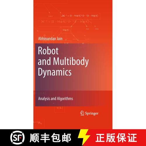 【3-4周达】精装 Robot and Multibody Dynamics : Analysis and Algorithms [9781441972668]