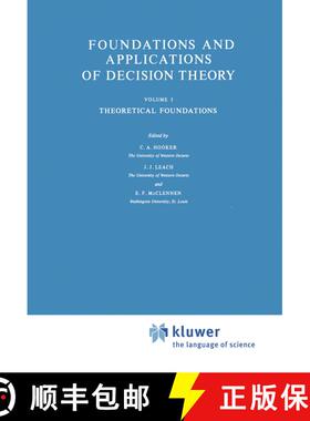 【3-4周达】Foundations and Applications of Decision Theory: Volume I Theoretical Foundations - Founda... [9789027708427]