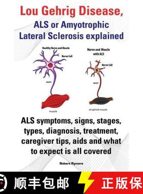 预订 Lou Gehrig Disease, ALS or Amyotrophic Lateral Sclerosis explained. ALS symptoms, signs, stages,... [9781909151604]