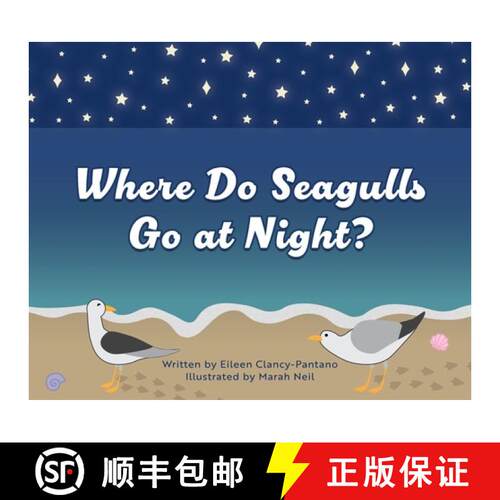 【3-4周达】精装 Where Do Seagulls Go at Night? [9781961978119]