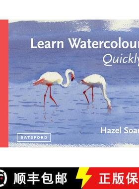 【3-4周达】Learn Watercolour Quickly: Techniques and Painting Secrets for the Absolute Beginner [9781849941402]