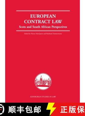 【3-4周达】The European Contract Law: Scots and South African Perspectives [9780748624256]