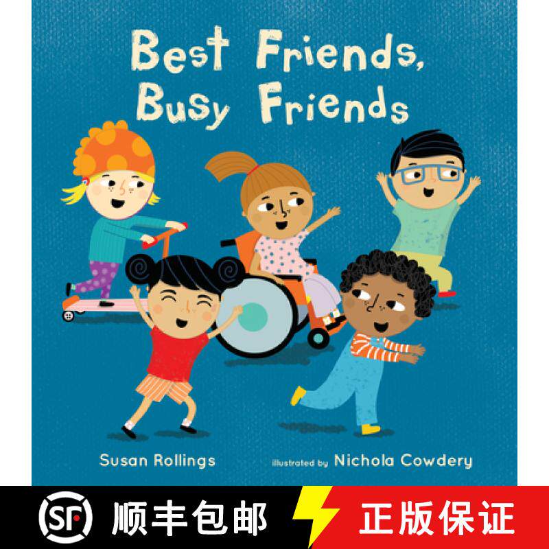 预订 Best Friends, Busy Friends 8x8 Edition [9781786286352]