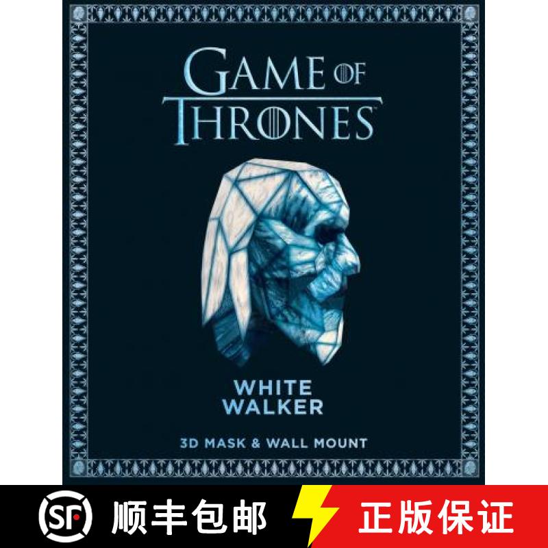 Game of Thrones Mask - White Walker: 3D Mask & Wall Mount [9781780979786]
