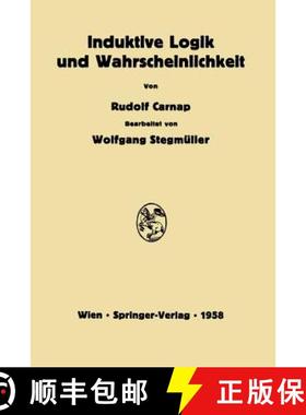 【3-4周达】Induktive Logik Und Wahrscheinlichkeit [9783709131435]