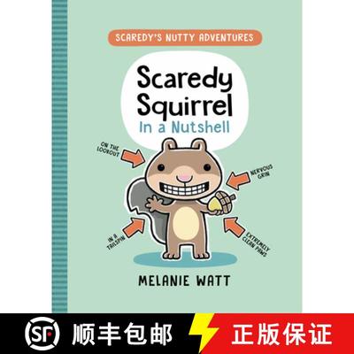 【3-4周达】Scaredy Squirrel in a Nutshell: (A Graphic Novel) [9780593568453]