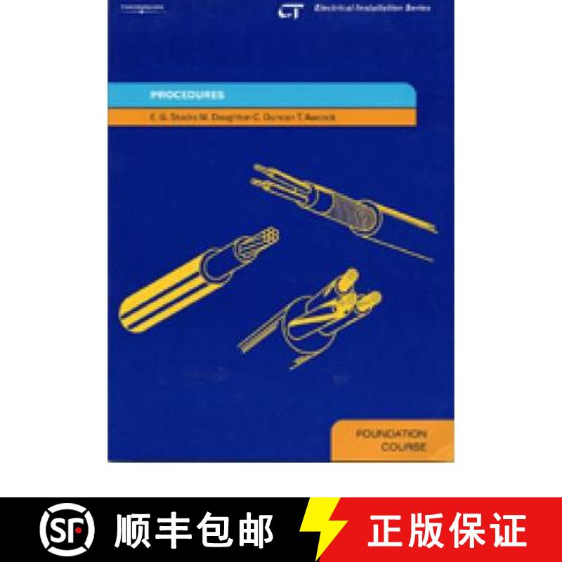 【2-3周达】Procedures: Electrical Installation Series: Foundation Course [9781861527608]