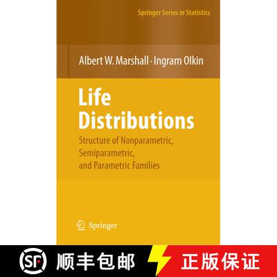 【3-4周达】精装 Life Distributions : Structure of Nonparametric, Semiparametric, and Parametric Families [9780387203331]