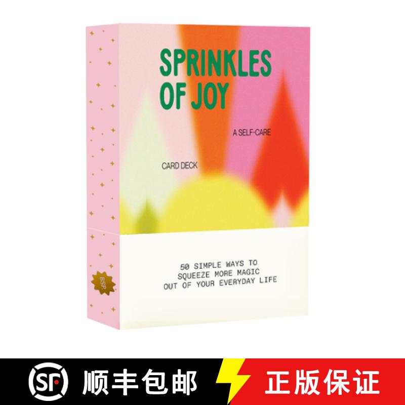 【3-4周达】Sprinkles of Joy: An Inspirational Card Deck to Help You Discover More Joy Each Day [9781958803295]