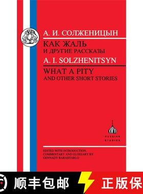 【3-4周达】Solzhenitsyn: What a Pity [9781853994258]