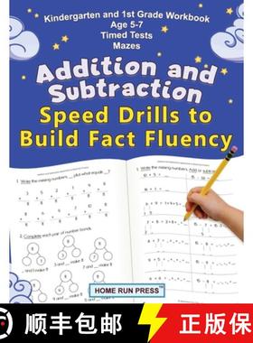 【3-4周达】Addition and Subtraction Speed Drills to Build Fact Fluency [9781952368110]