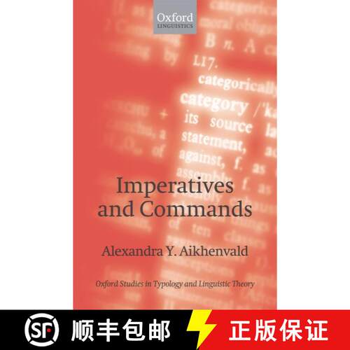 【3-4周达】精装 Imperatives and Commands [9780199207909]