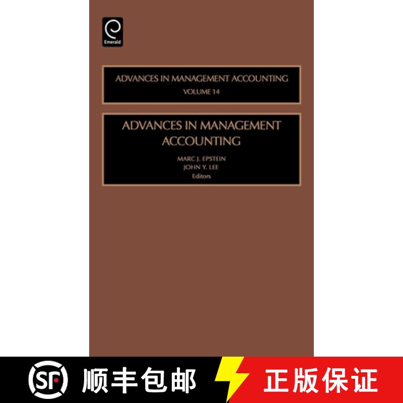 【3-4周达】Advances in Management Accounting [9780762312436]