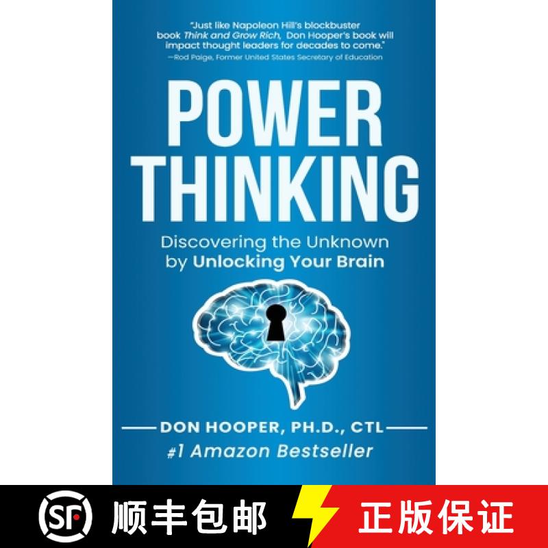 预订 Power Thinking: Discovering the Unknown by Unlocking Your Brain [9798985601671]