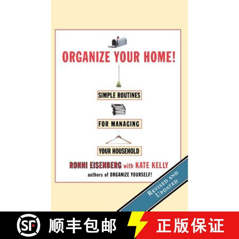 【3-4周达】Organize Your Home: Revised Simple Routines for Managing Your Household [9780786883820]