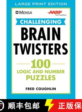 预订 Mensa(r) Aarp(r) Challenging Brain Twisters: 100 Logic and Number Puzzles [9781510755666]