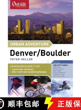 【3-4周达】Outside Magazine′s Urban Adventure – Denver/ Boulder [9780393322842]