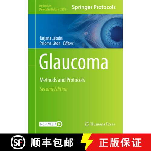 【3-4周达】精装 Glaucoma: Methods and Protocols (Second Edition 2025) [9781071641392]