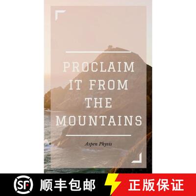 【3-4周达】Proclaim It From The Mountains [9789357443197]