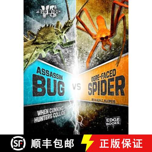 预订 精装 Assassin Bug vs. Ogre-Faced Spider: When Cunning Hunters Collide [9781491480656]