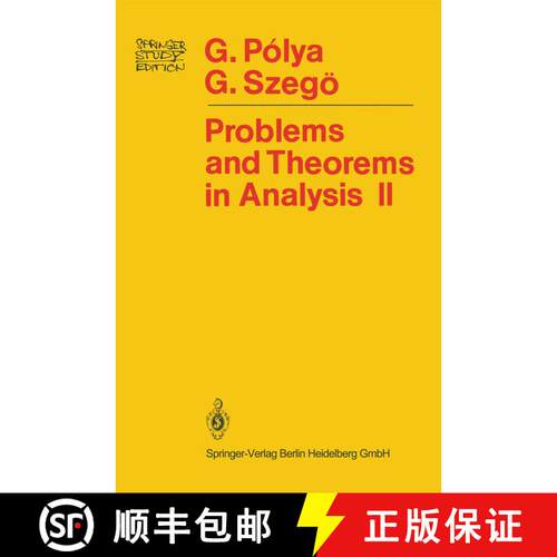 【3-4周达】Problems and Theorems in Analysis: Theory of Functions · Zeros · Polynomials Determinant... [9780387902913]