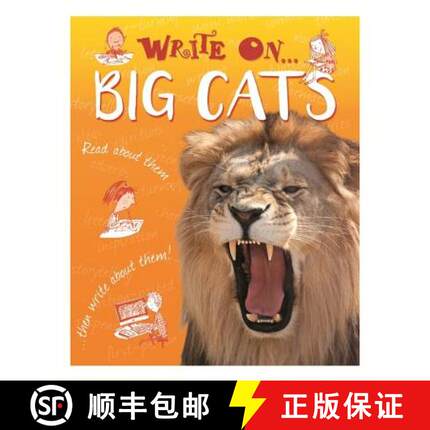 【3-4周达】Write On: Big Cats [9781445150062]