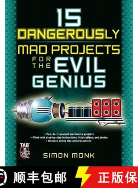预订 15 Dangerously Mad Projects for the Evil Genius [9780071755672]