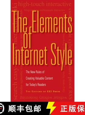 【3-4周达】The Elements of Internet Style: The New Rules of Creating Valuable Content for Today's Rea... [9781581154924]