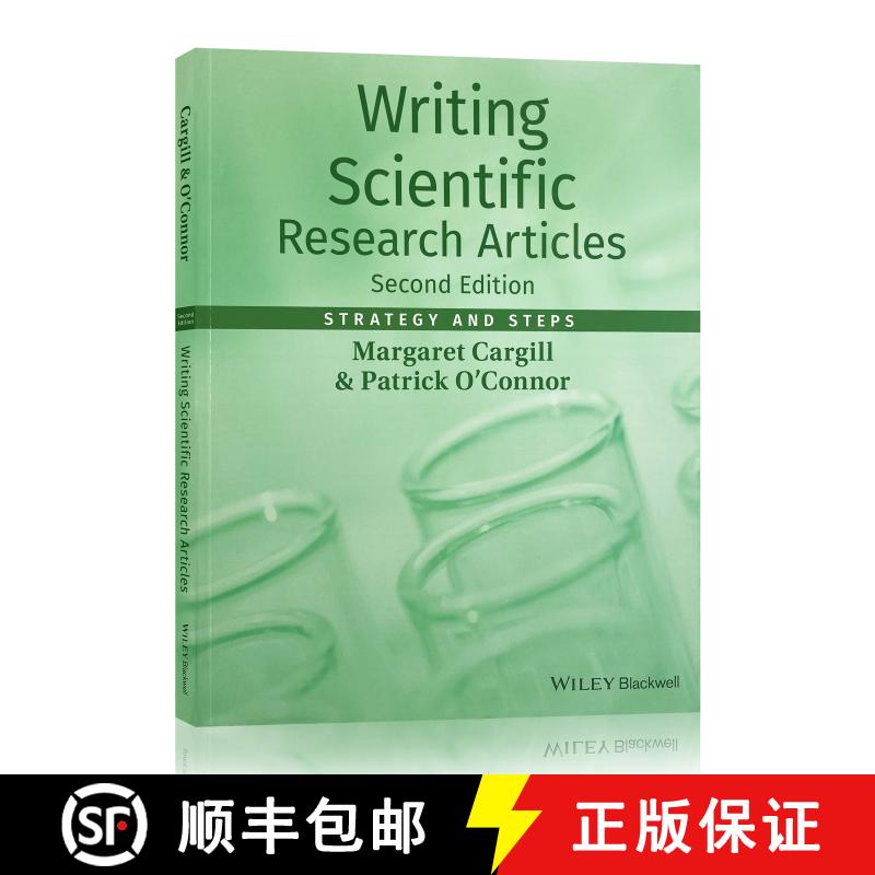 现货 撰写科研论文：策略与步骤 Writing Scientific Research Articles - Strategy And Steps 2E [Wiley生命... [9781118570708]