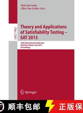 【3-4周达】Theory and Applications of Satisfiability Testing - SAT 2013 : 16th International Conferen... [9783642390708]