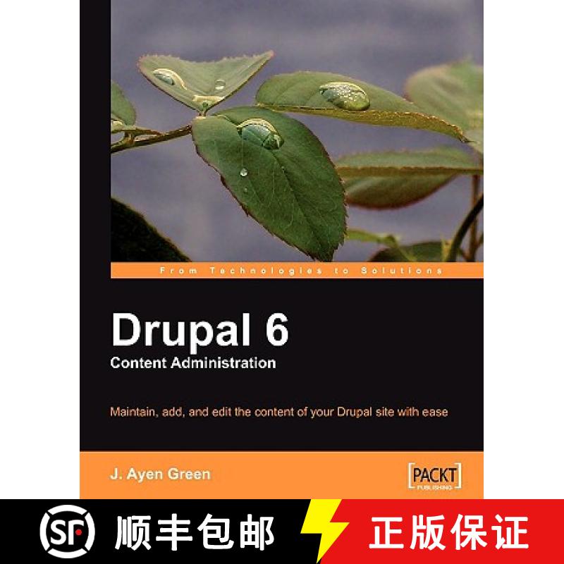 预订 Drupal 6 Content Administration [9781847198563]