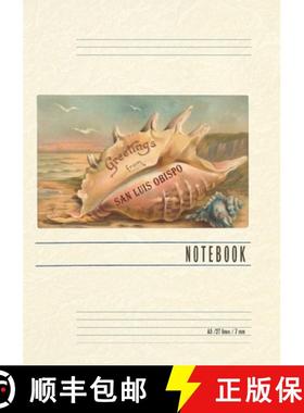 预订 Vintage Lined Notebook Greetings from San Luis Obispo [9798385403004]