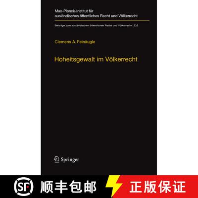 【3-4周达】精装 Hoheitsgewalt im Völkerrecht: Das 1267-Sanktionsregime der UN und seine rechtliche F... [9783642204708]