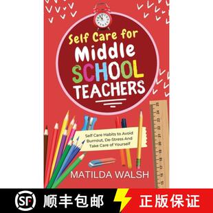 Habits Stress Care... And Take 9781915542144 Middle 4周达 Burnout Self School Care Avoid Teachers for