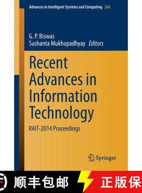 【3-4周达】Recent Advances in Information Technology : RAIT-2014 Proceedings [9788132218555]