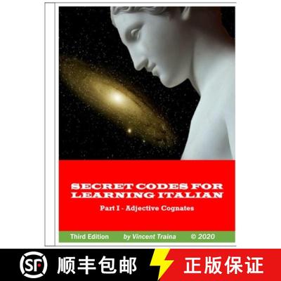 【3-4周达】Secret Codes for Learning Italian, Part I - Adjective Cognates [9781387945047]