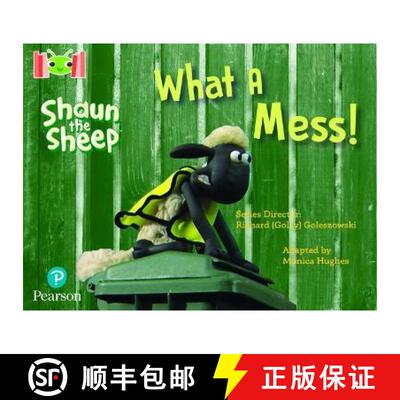 【3-4周达】Bug Club Reading Corner: Age 4-7: Shaun the Sheep: What A Mess! [9781292447131]