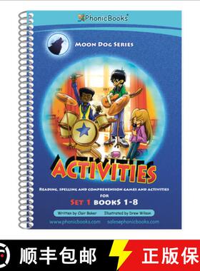 【3-4周达】Phonic Books Moon Dogs Set 1 Activities: Photocopiable Activities Accompanying Moon Dogs S... [9781783693023]