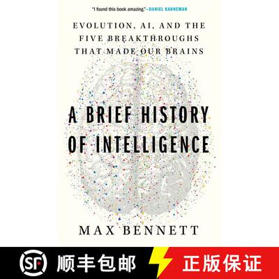 现货 智能简史 美版简装 A Brief History of Intelligence: Evolution, AI, and the Five Breakthroughs Tha... [9780063286351]