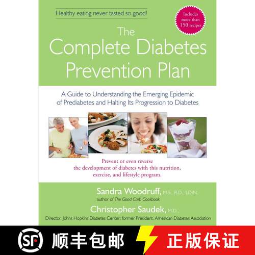 【3-4周达】Complete Diabetes Prevention Plan: A Guide to Understanding the Emerging Epidemic of Predi... [9781583332375]