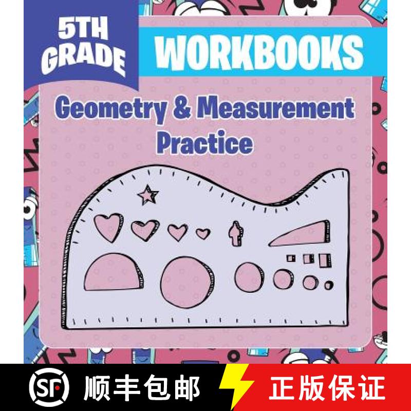 【3-4周达】5th Grade Workbooks: Geometry & Measurement Practice [9781682601013]