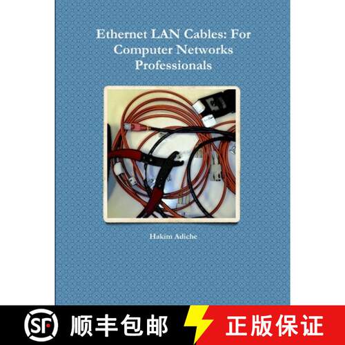 【3-4周达】Ethernet LAN Cables: For Computer Networks Professionals [9781329188037]